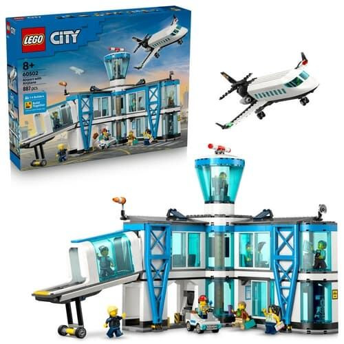 LEGO® City 60502 Letiště s letadlem