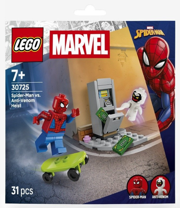 Stavebnice Super Heroes Spider-Man vs. Anti-Venom – přepadení