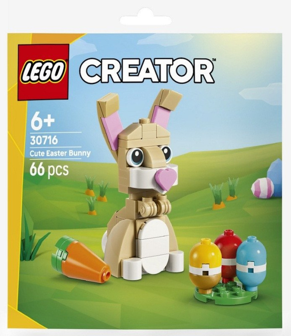 lego creator roztomilý velikonoční králíček