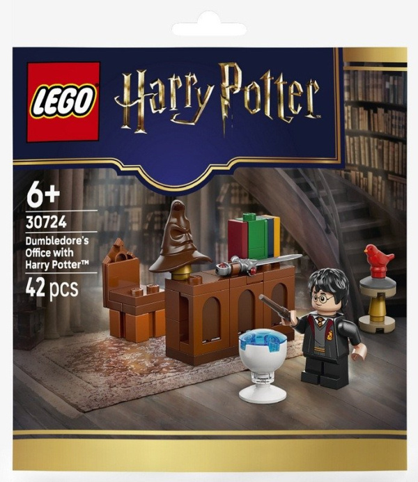 Lego Harry Potter Dumbledorova pracovna – polybag mini scéna