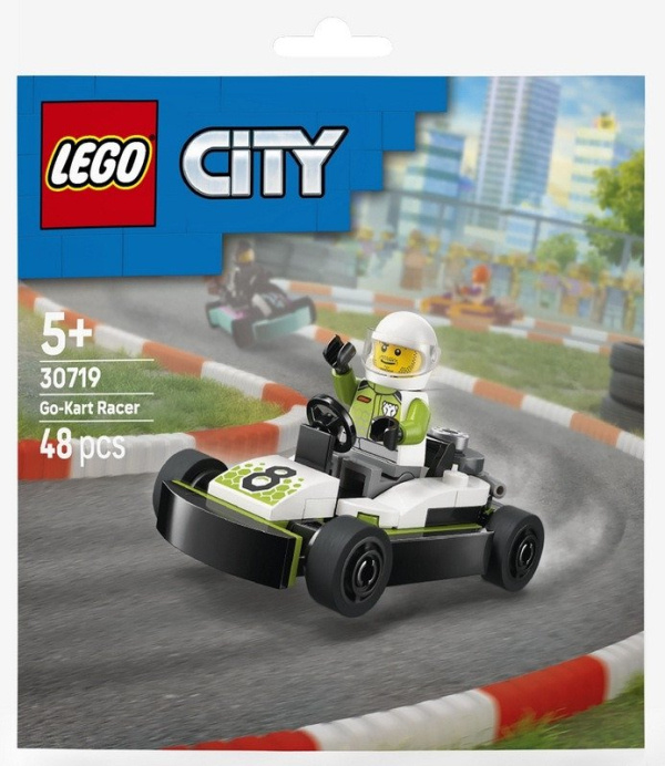 LEGO City závodní motokára
