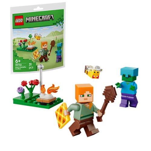 Lego Minecraft – Alex u táboráku