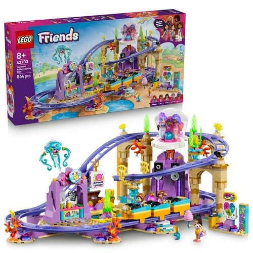 LEGO LEGO® Friends 42703 Jízda na horské dráze s mořskými pannami