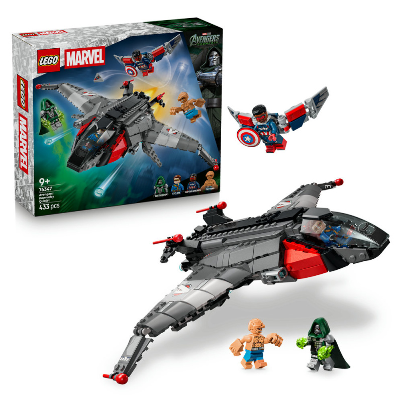 Lego® marvel 76347 avengers: doomsday: quinjet