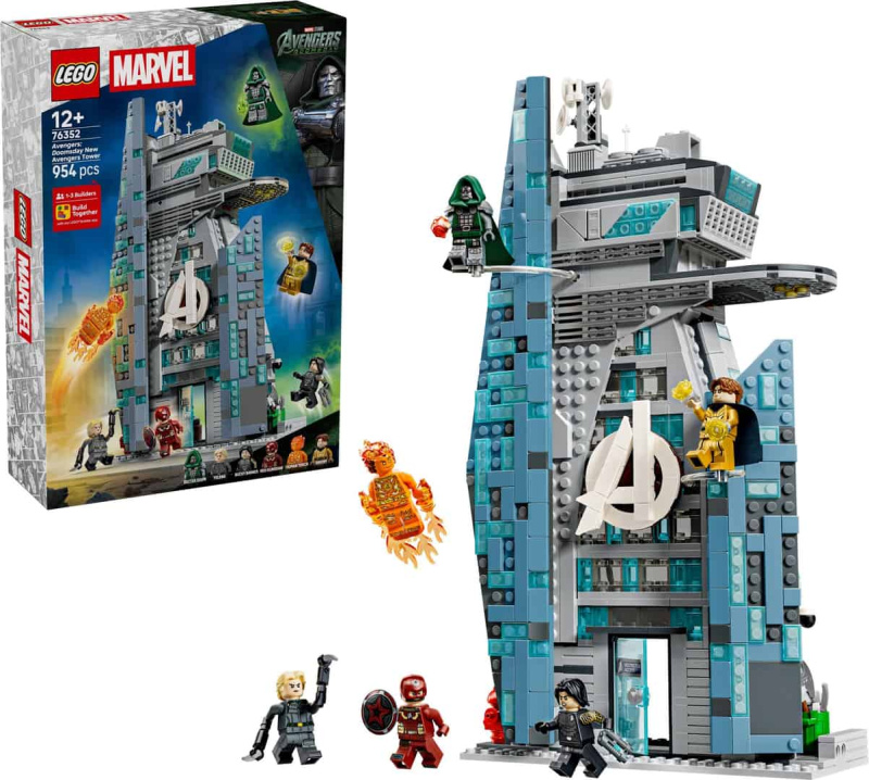 Lego® marvel 76352 avengers: doomsday: nová věž avengerů