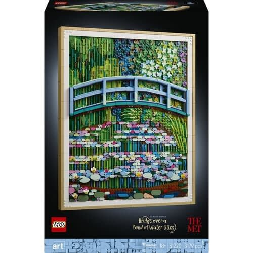 LEGO® Art 31220 Claude Monet – Most nad jazierkom s leknami