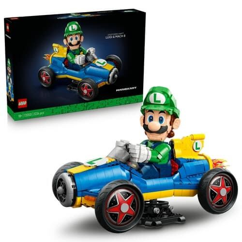 LEGO LEGO® Super Mario™ 72050 Mario Kart™ – Luigi a Mach 8