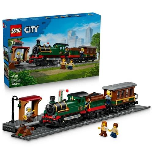 LEGO LEGO® City 60511 Vintage parní vlak