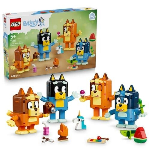 LEGO LEGO® Bluey 11217 Bluey a její rodinka z kostek