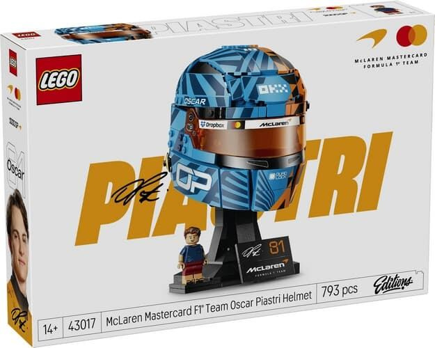LEGO® Editions Helma Oscar Piastri z týmu McLaren Mastercard F1®