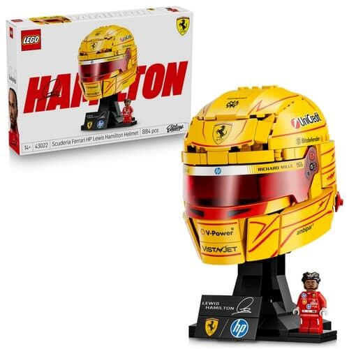 Lego® editions 43022 helma lewis hamilton ze scuderia ferrari hp