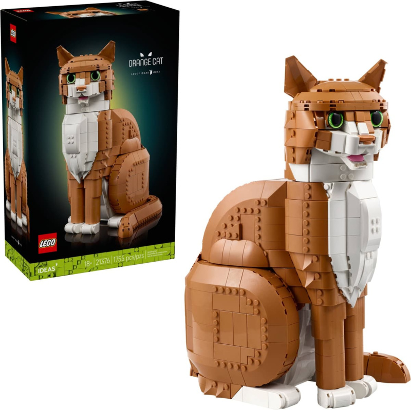 Lego® ideas 21376 oranžová kočka