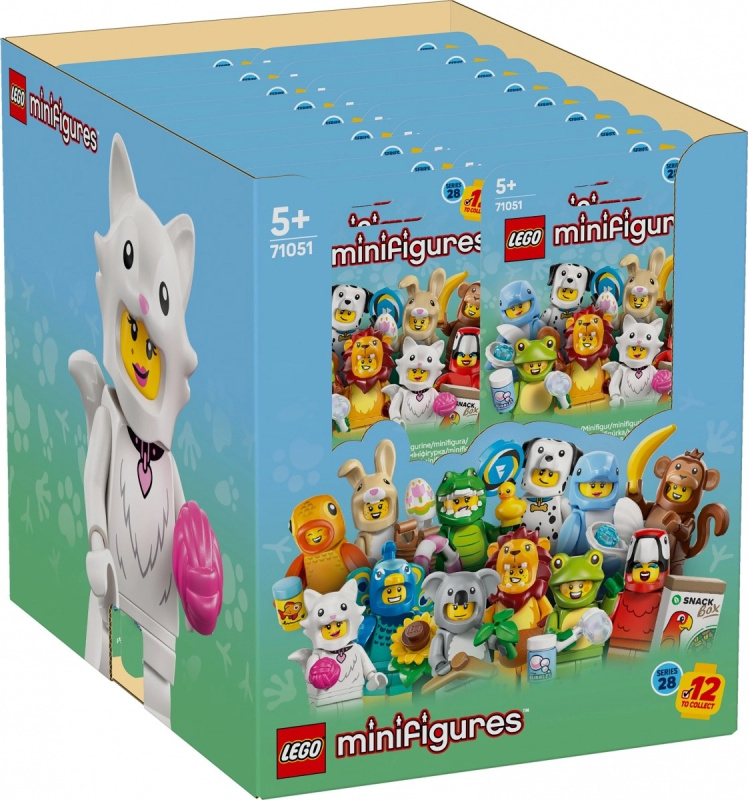minifigurky lego série 28 – zvířata (box)