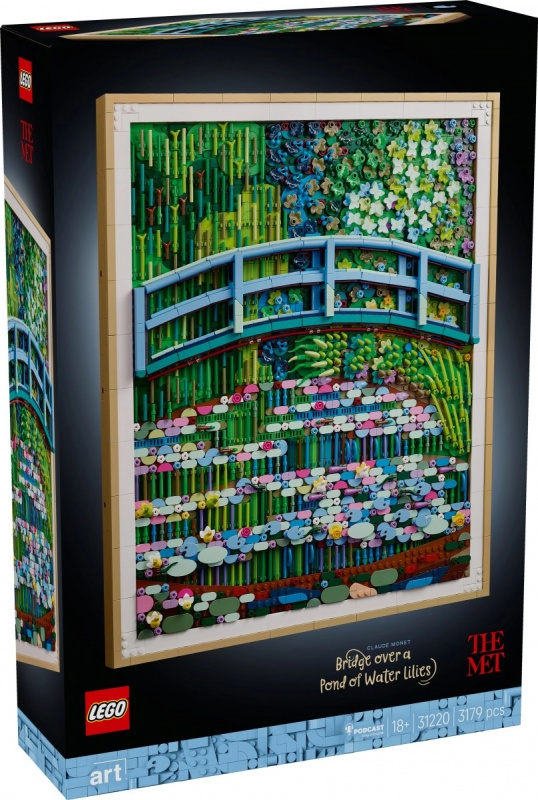 LEGO Art Claude Monet – Most nad jezírkem s lekníny