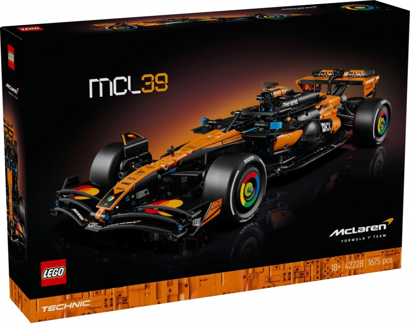 LEGO Technic závodní vůz F1 McLaren MCL39