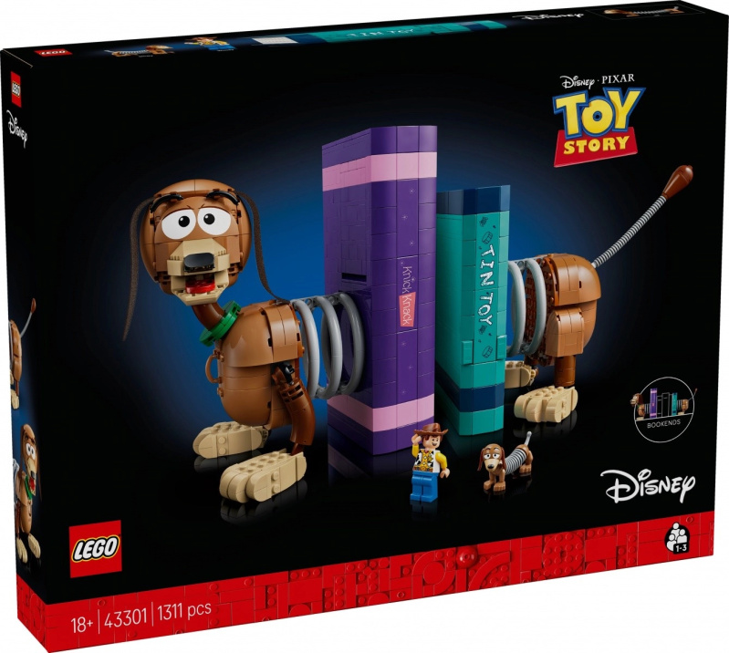 LEGO Disney Pixar Toy Story Slinky Dog – zarážky na knihy