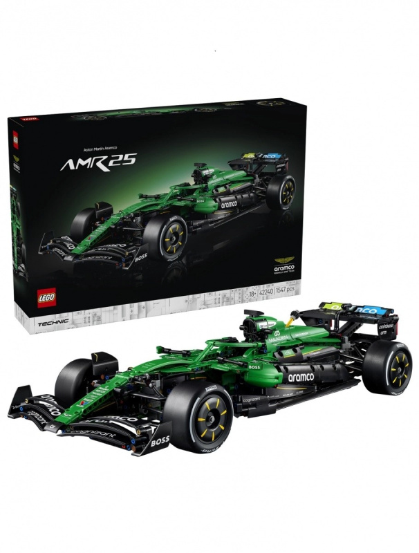 LEGO Technic Aston Martin Aramco AMR25 – bolid F1