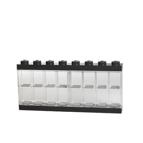 LEGO zberateľská skrinka na 16 minifigúrok - čierna - hra z kategorie LEGO merchandise