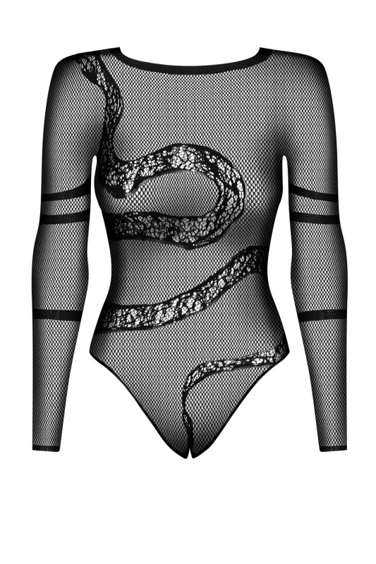 Body Obsessive B137 teddy Barva: Černá, Velikost: XL/2XL