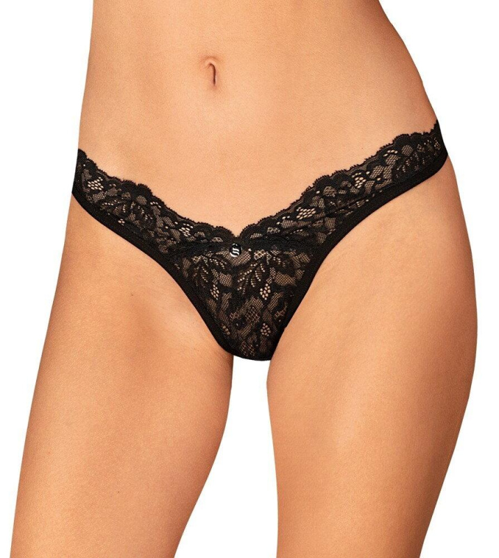 Obsessive Bellastia tanga - černá: M/L