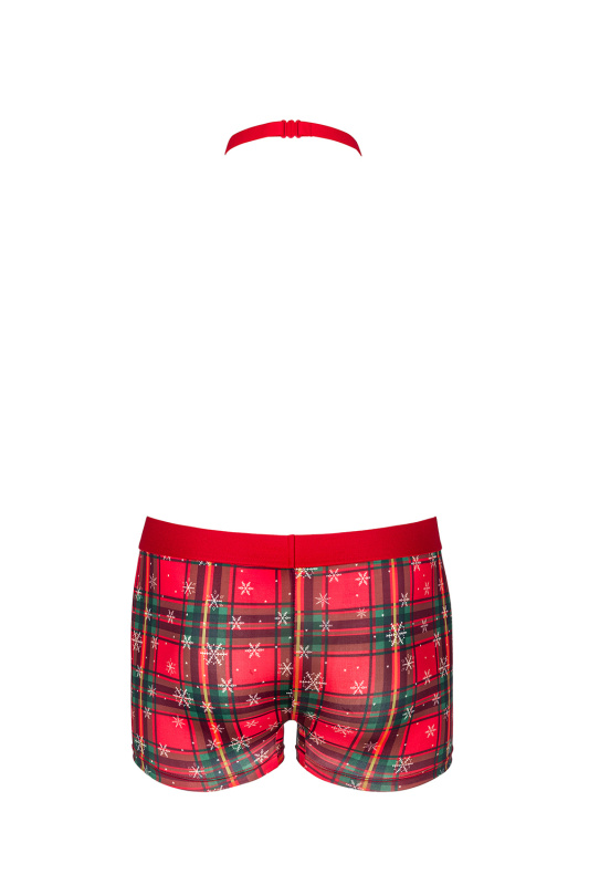 Boxerky Obsessive Mr Merrilo Barva: Červená, Velikost: 2XL/3XL