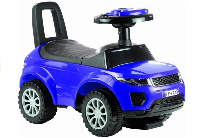 LeanToys vozidlo Slide Car se zvukovými a světelnými efekty modré