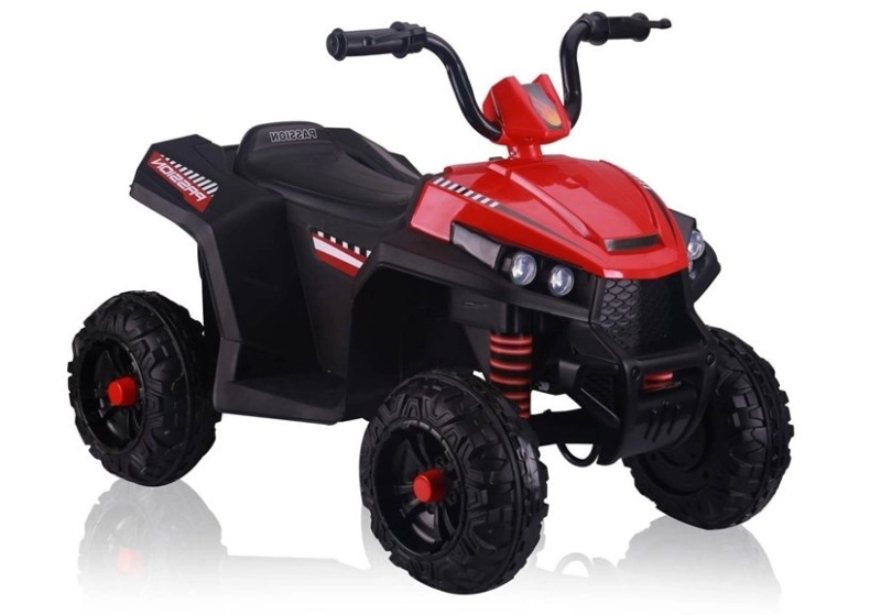 Dětský elektrický čtyřkolový mini quad S601 – červený