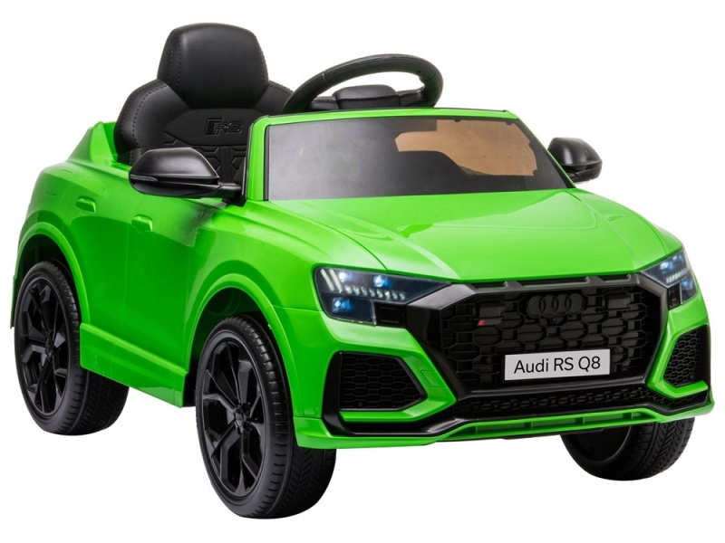 Lean Cars elektrická jízda na Audi RS Q8 zelená