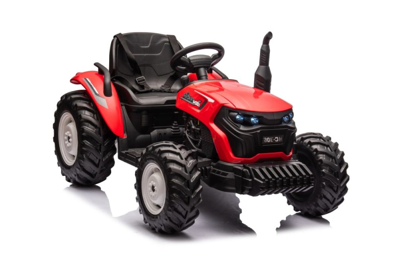 Dětský elektrický traktor HC-306 24V červený