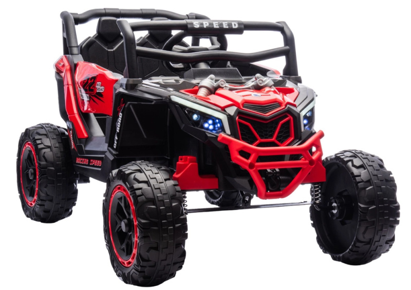 Elektrické dětské auto M2 červené 4x4