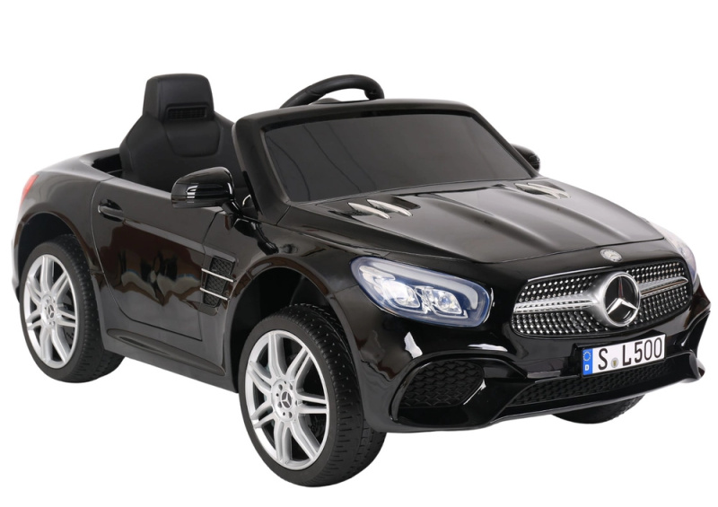 Elektrické autíčko MERCEDES SL500, černé