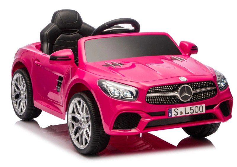 Dětské elektrické auto MERCEDES SL500 růžové