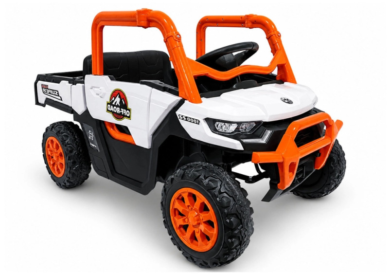 Dětské elektrické off-road autíčko 4x4 24 V oranžové