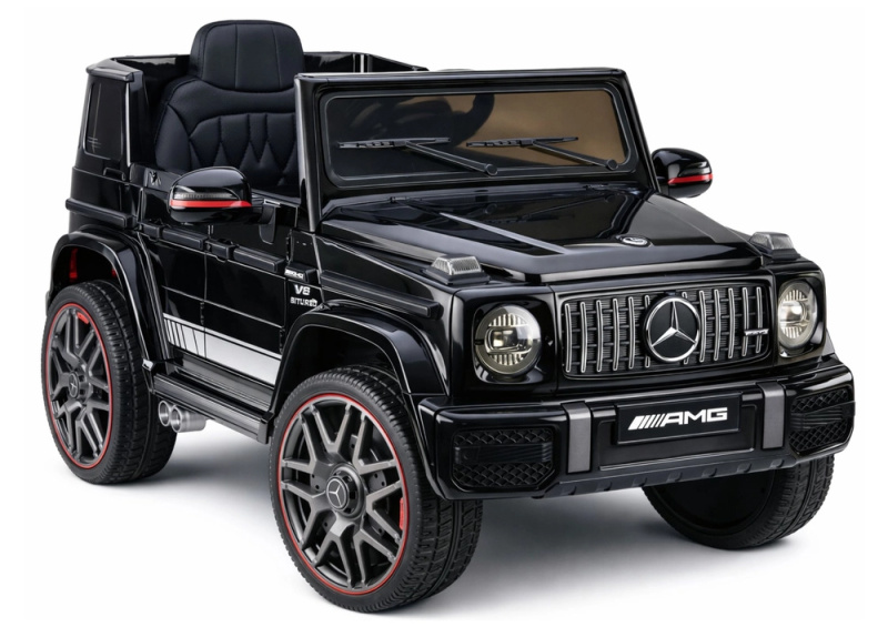 Elektrické autíčko MERCEDES-AMG G 63, černé lakované
