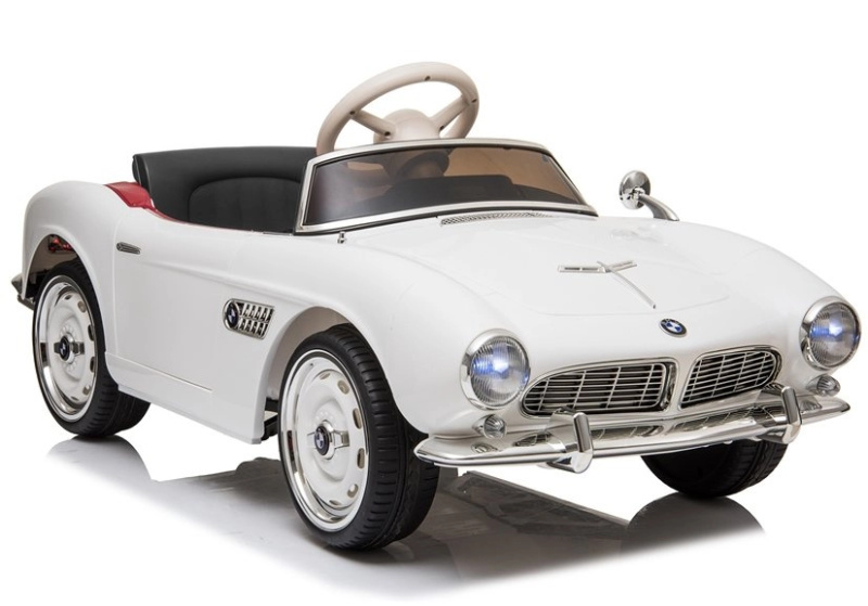Elektrické autíčko BMW Retro – bílé