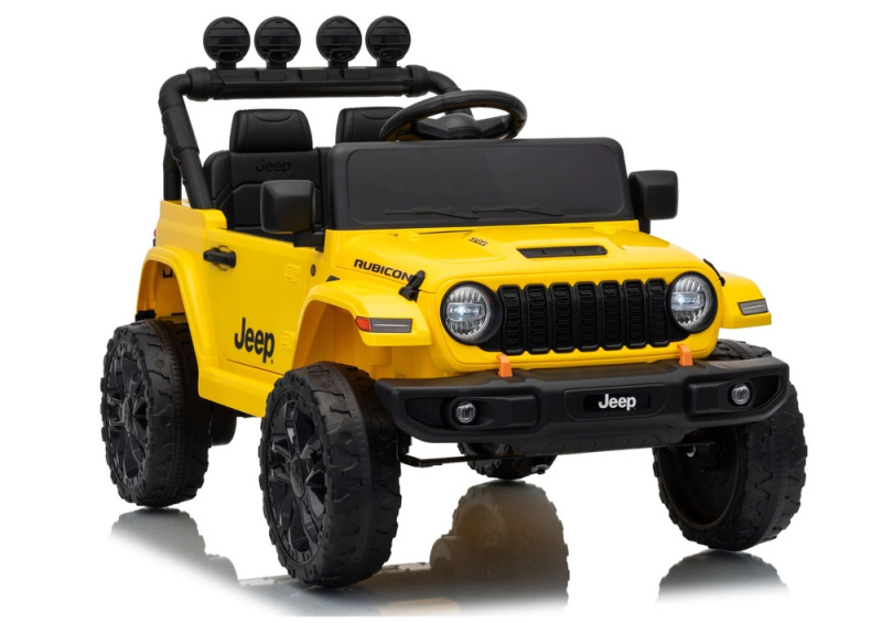 Elektrické autíčko Jeep Rubicon 24 V žluté