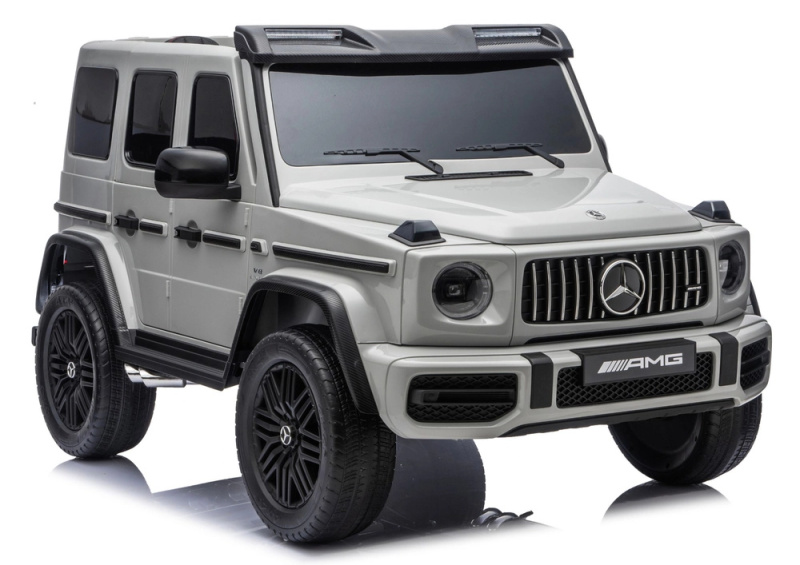 Dětské elektrické auto Mercedes G63 XXL 24 V světle šedé
