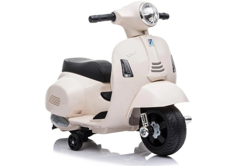 Dětský akumulátorový skútr Vespa GTS 300 Mini bílý