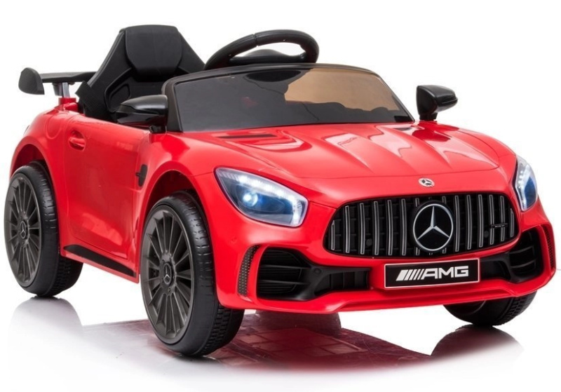 LeanToys elektrické auto Mercedes AMG GT R červená