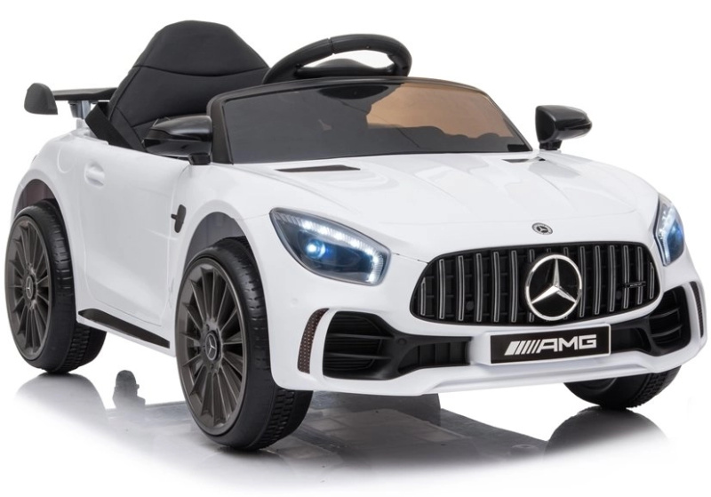 LeanToys elektrické auto Mercedes AMG GT R bílá