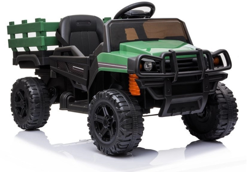 Dětské elektrické auto zelené