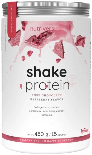 Nutriversum Shake Whey Protein 450 g - ruby čokoláda