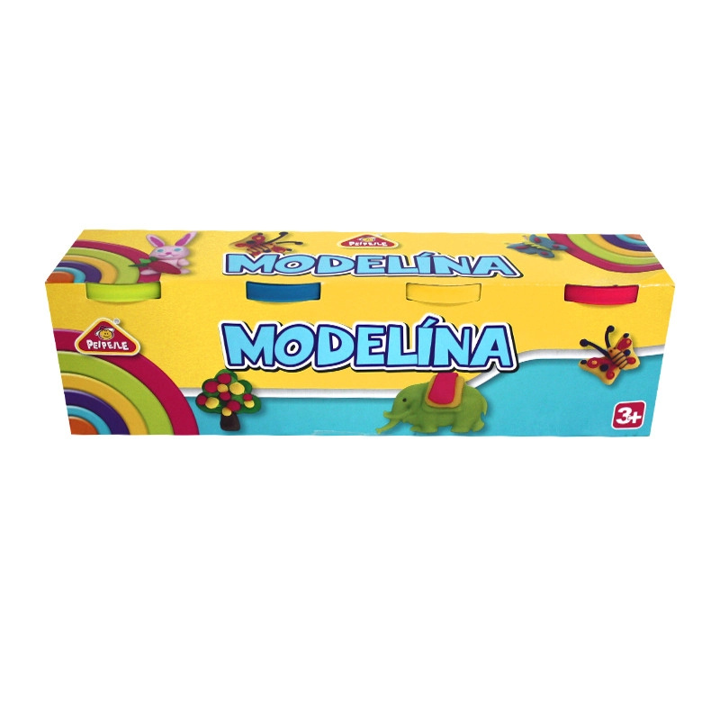 Modelína pro kreativní tvoření 4 barvy