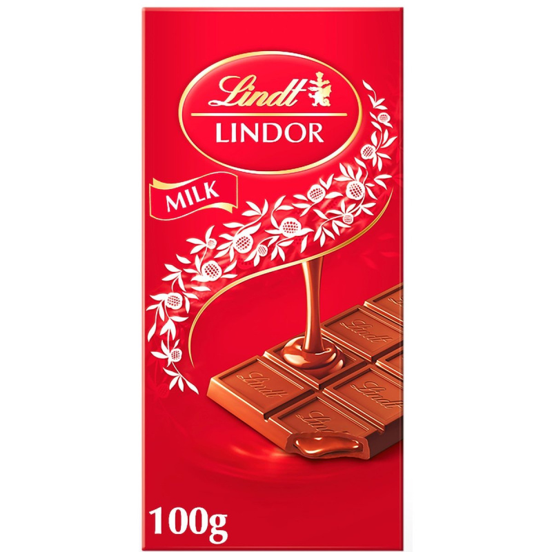 Lindt Čokoláda LINDOR Tabulková mléčná