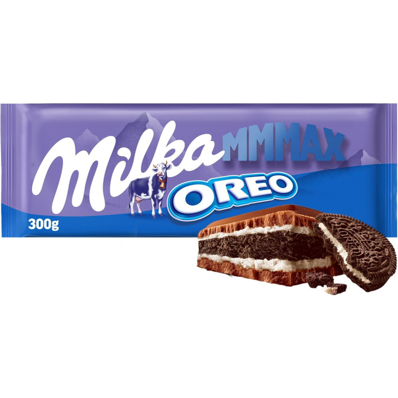 Milka čokoláda Mmmax OREO mléčná