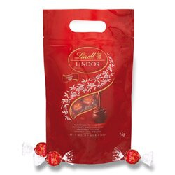 Lindor Milk - čokoládové pralinky - mléčné, 1000 g