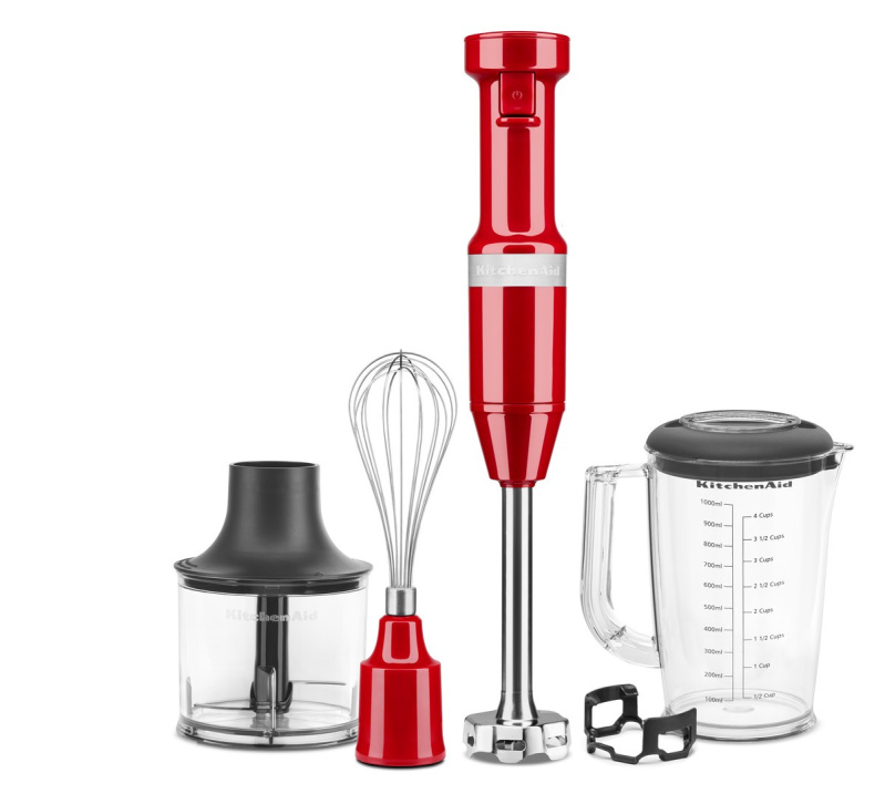 KitchenAid Tyčový mixér Artisan 5KHBV83, královská červená 5KHBV83EER