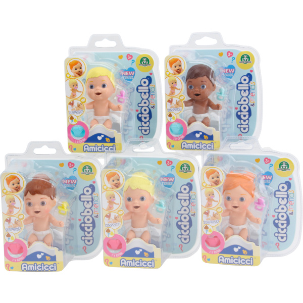 Panenka miminko Amicicci Cicciobello & Přátelé S4 - více druhů