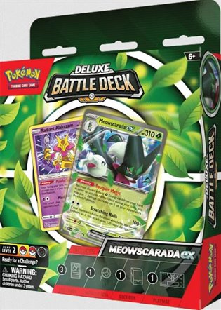 Pokémon TCG: Deluxe Battle Deck - Meowscarada ex & Quaquaval ex