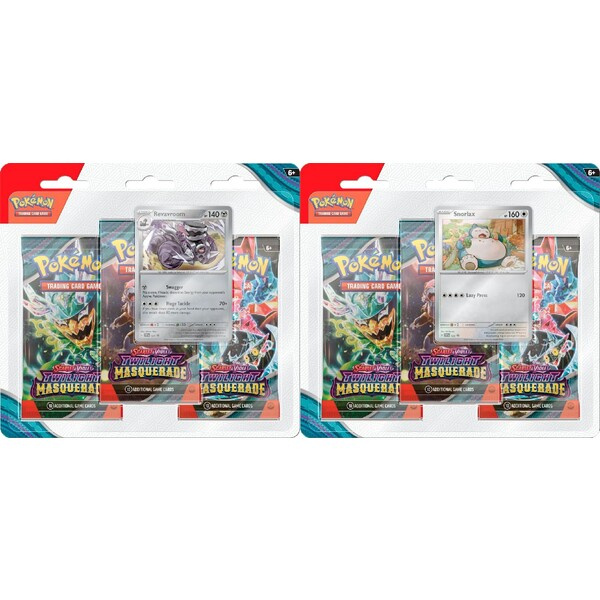 Pokémon TCG Twilight Masquerade 3-Pack Blister booster